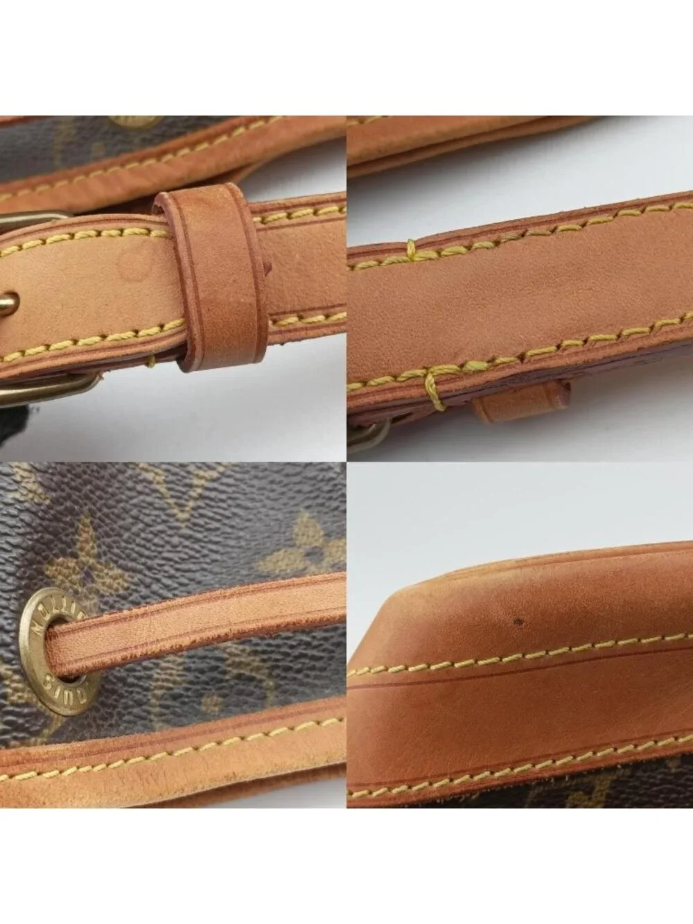 Louis Vuitton Noe Monogram Brown Canvas Bucket Bag